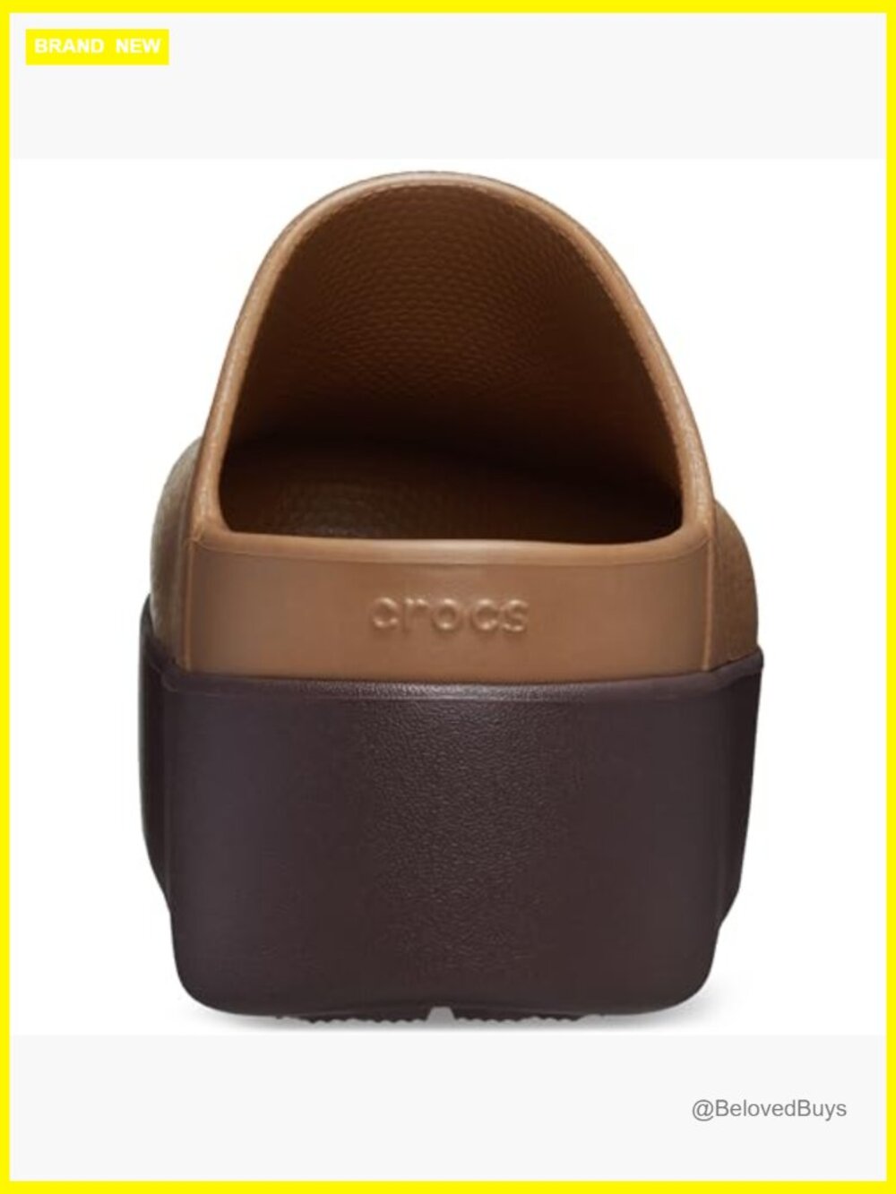 Women's Platform Clogs – Lightweight Waterproof Mules with Croslite Cushioning - Picture 2 of 7